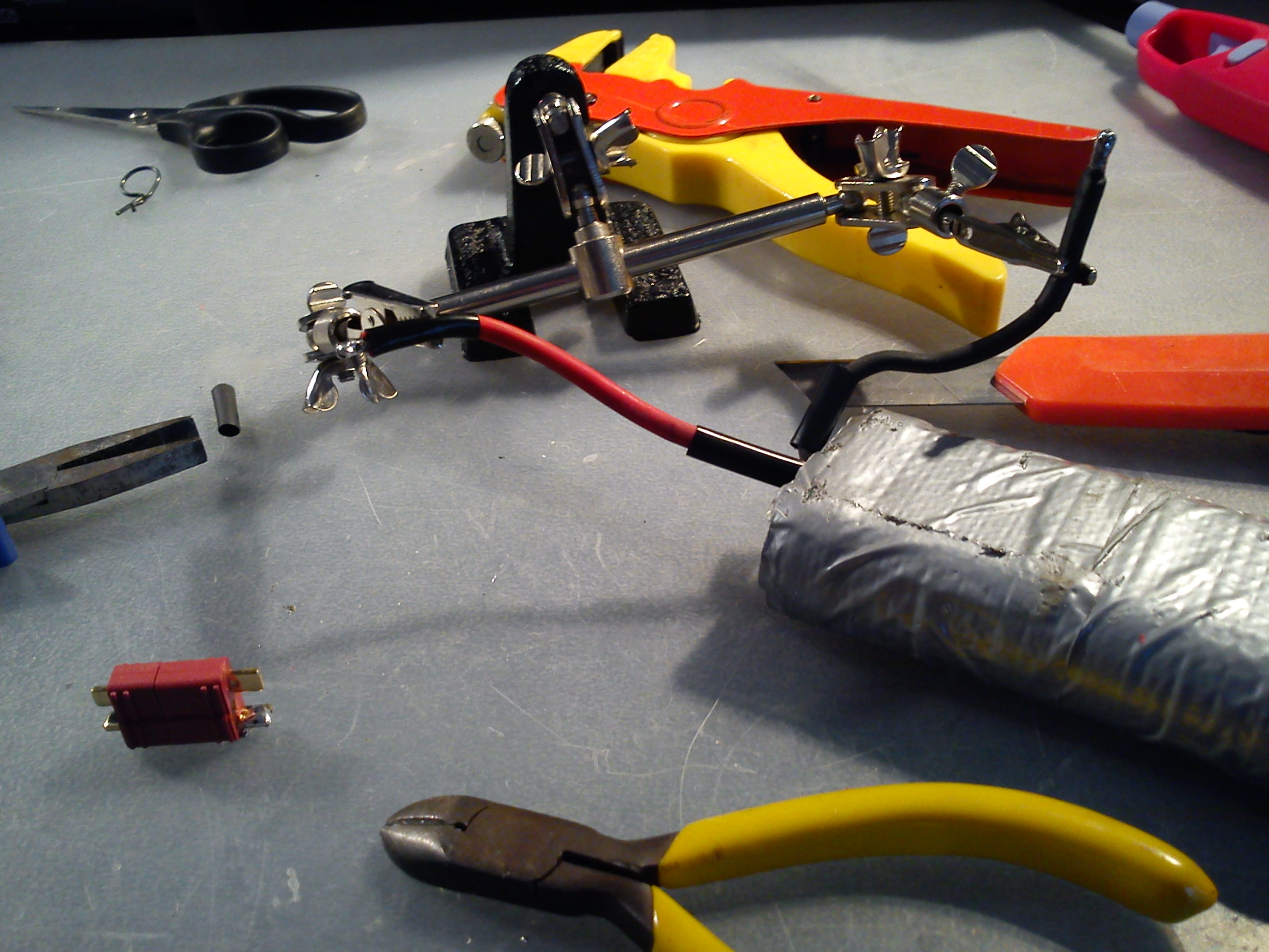 Switching from “Tamiya to Deans” Connectors Team Vebra